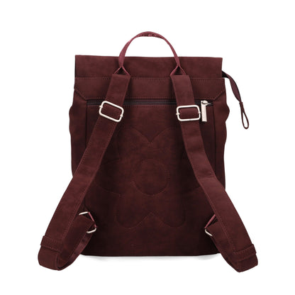 Mademoiselle.m Rucksack Mr13 Nubuk-Bordeaux