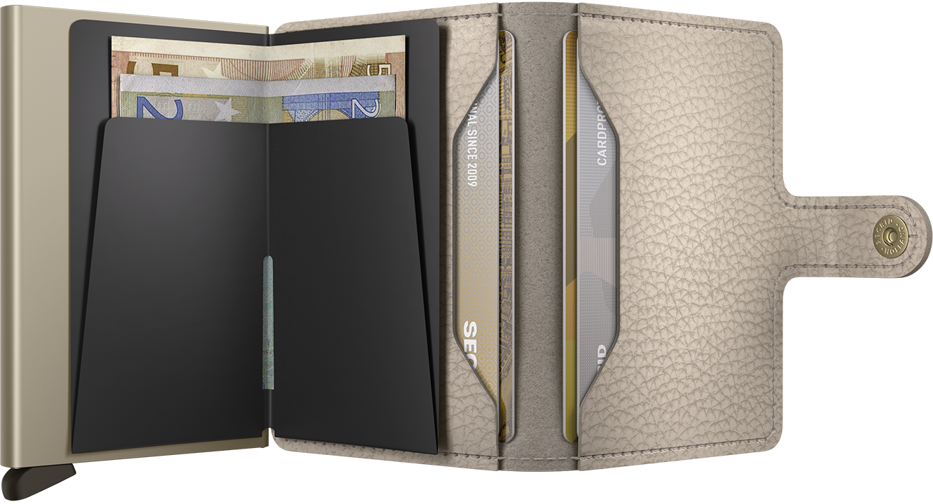 Miniwallet Pebble Latte