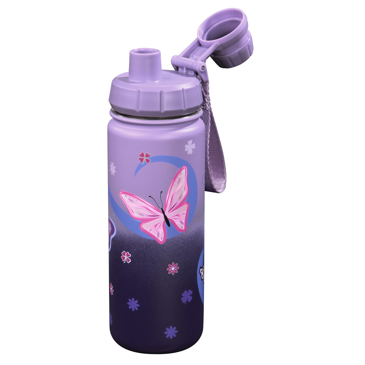 Isolierte Edelstahl-Trinkflasche Sweet Butterfly