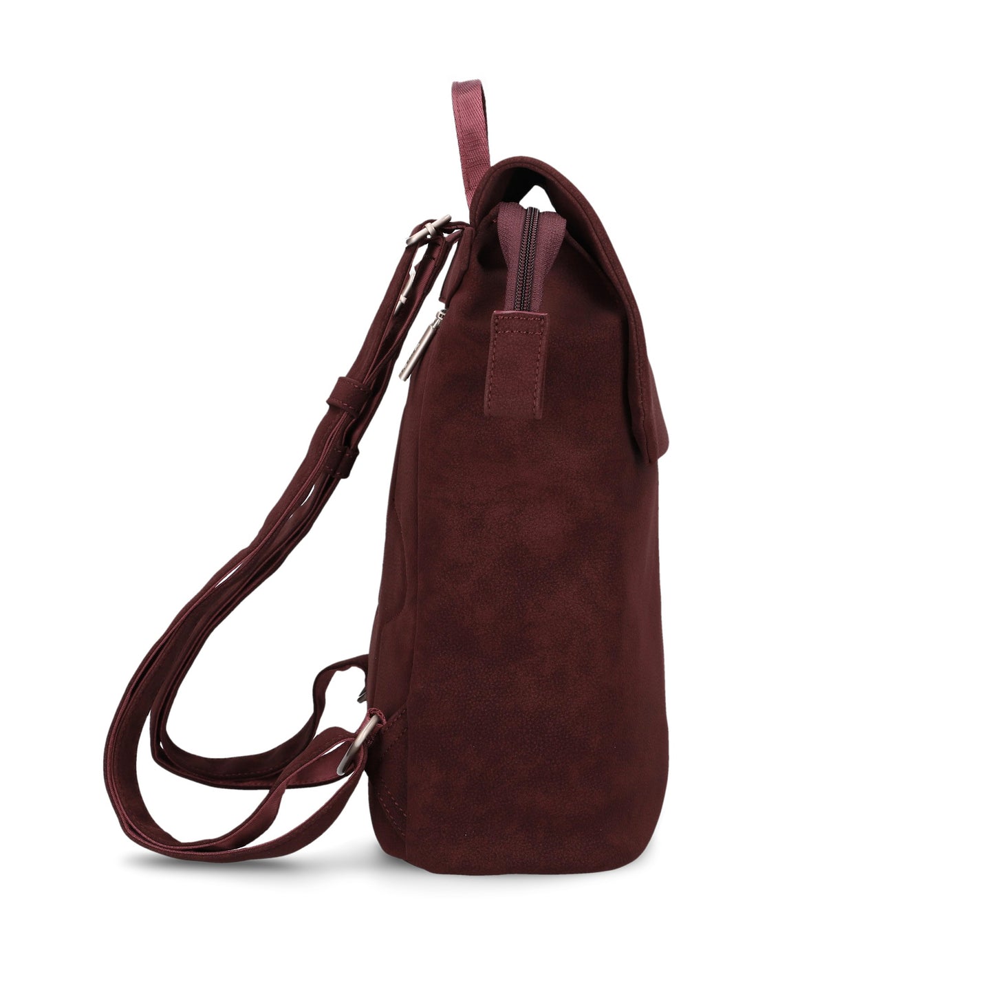 Mademoiselle.m Rucksack Mr13 Nubuk-Bordeaux