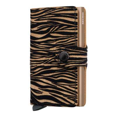 Miniwallet Zebra beige