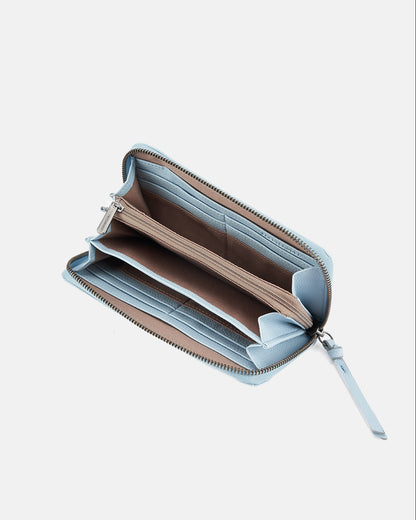 Bestie Ziparound Wallet sky blue