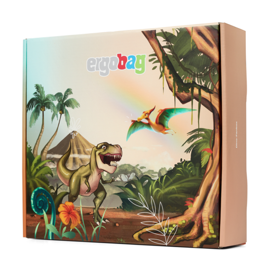 Fan Box Dinosaurier in mehrfarbig