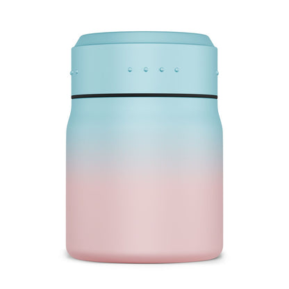 Thermo Lunchbox Light Blue Graffiti