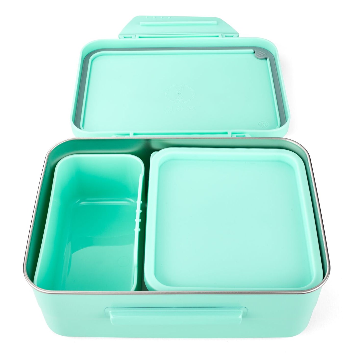 Edelstahl Brotdose Mint