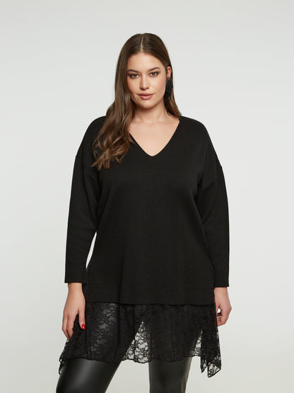 Knit Jumper BLACK
