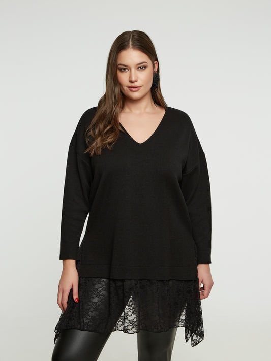 Knit Jumper BLACK