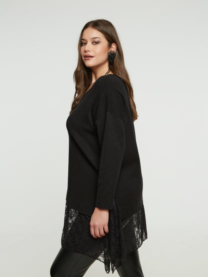 Knit Jumper BLACK