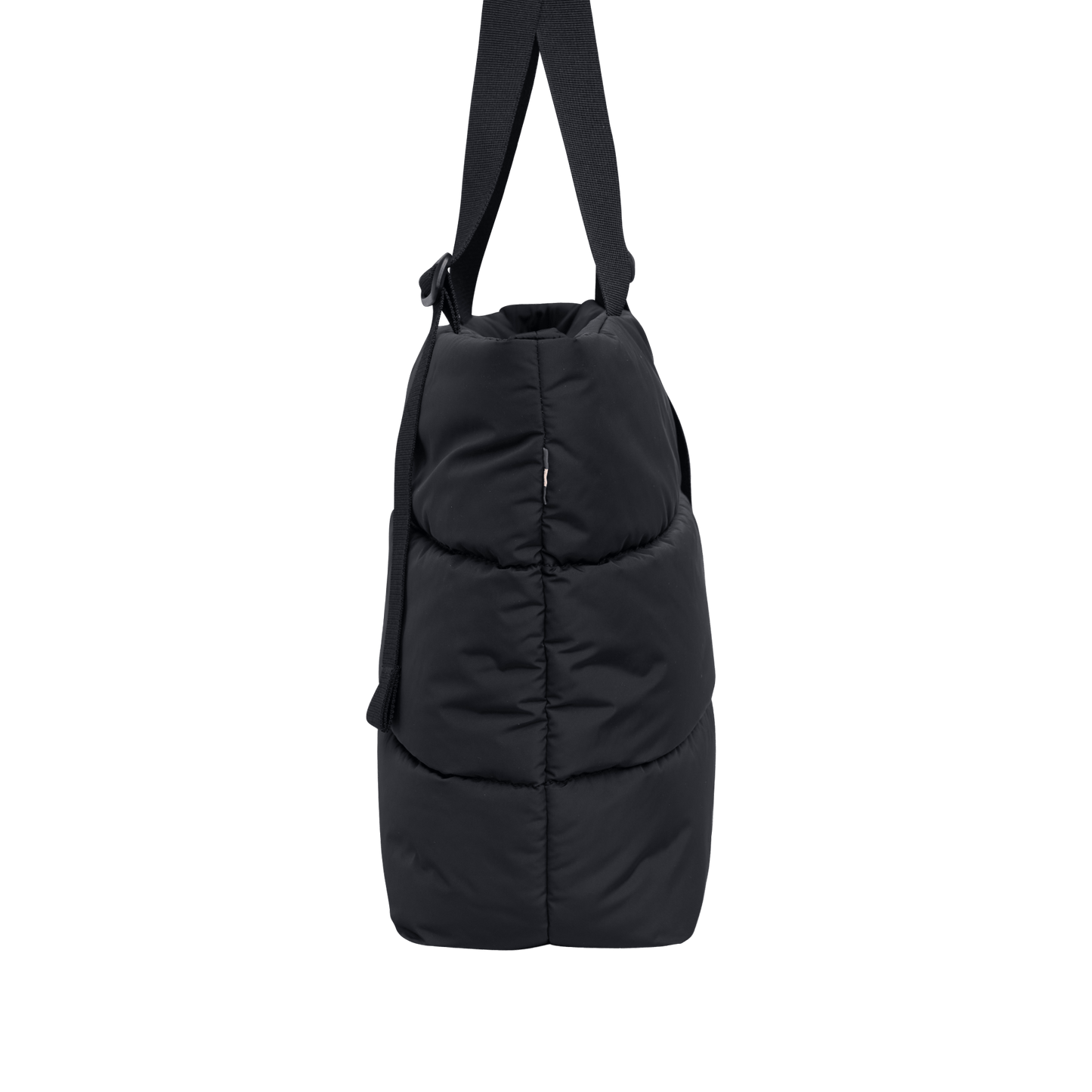 Puffer Tote Bag monochrome black