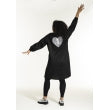 Snomi Shirt With Heart On The Back Black