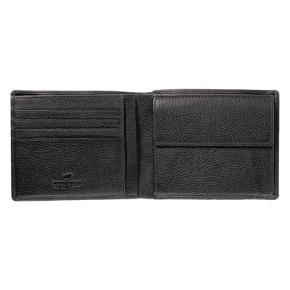 Prato Rfid Geldbörse 4+4Cs Schwarz schwarz in schwarz