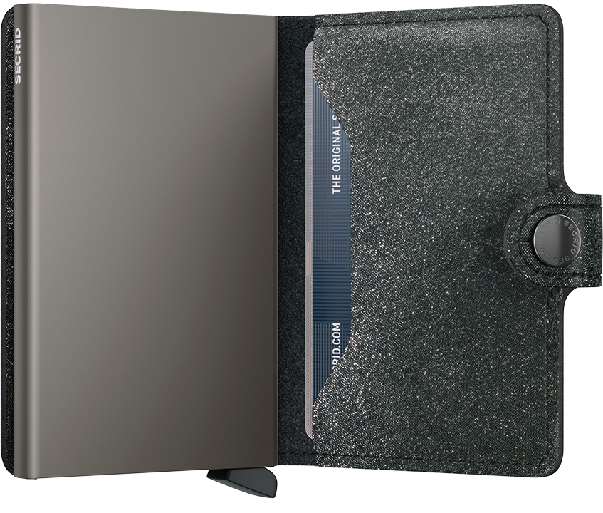 Miniwallet Stars Black