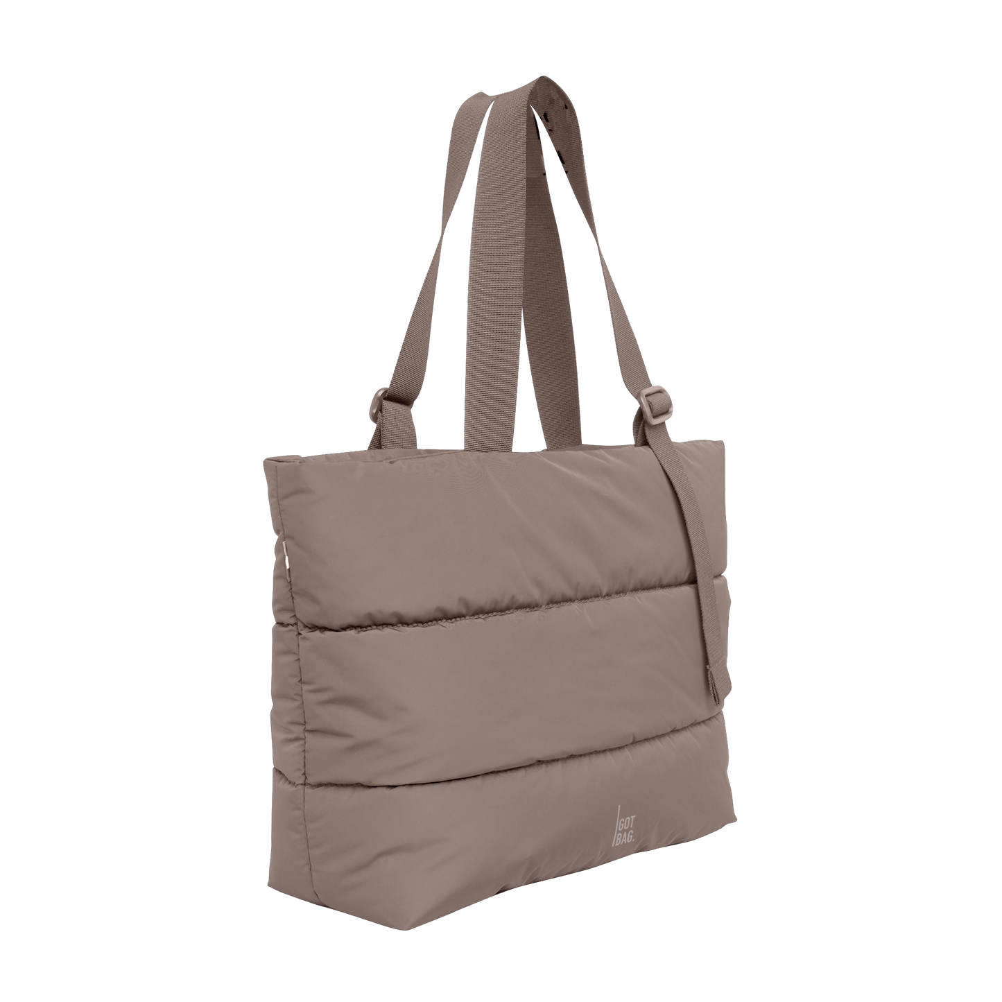 Puffer Tote Bag monochrome oyster