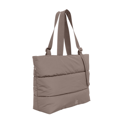 Puffer Tote Bag monochrome oyster