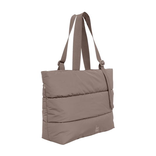 Puffer Tote Bag monochrome oyster