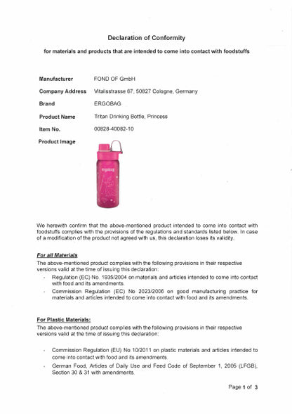 Trinkflasche Königin