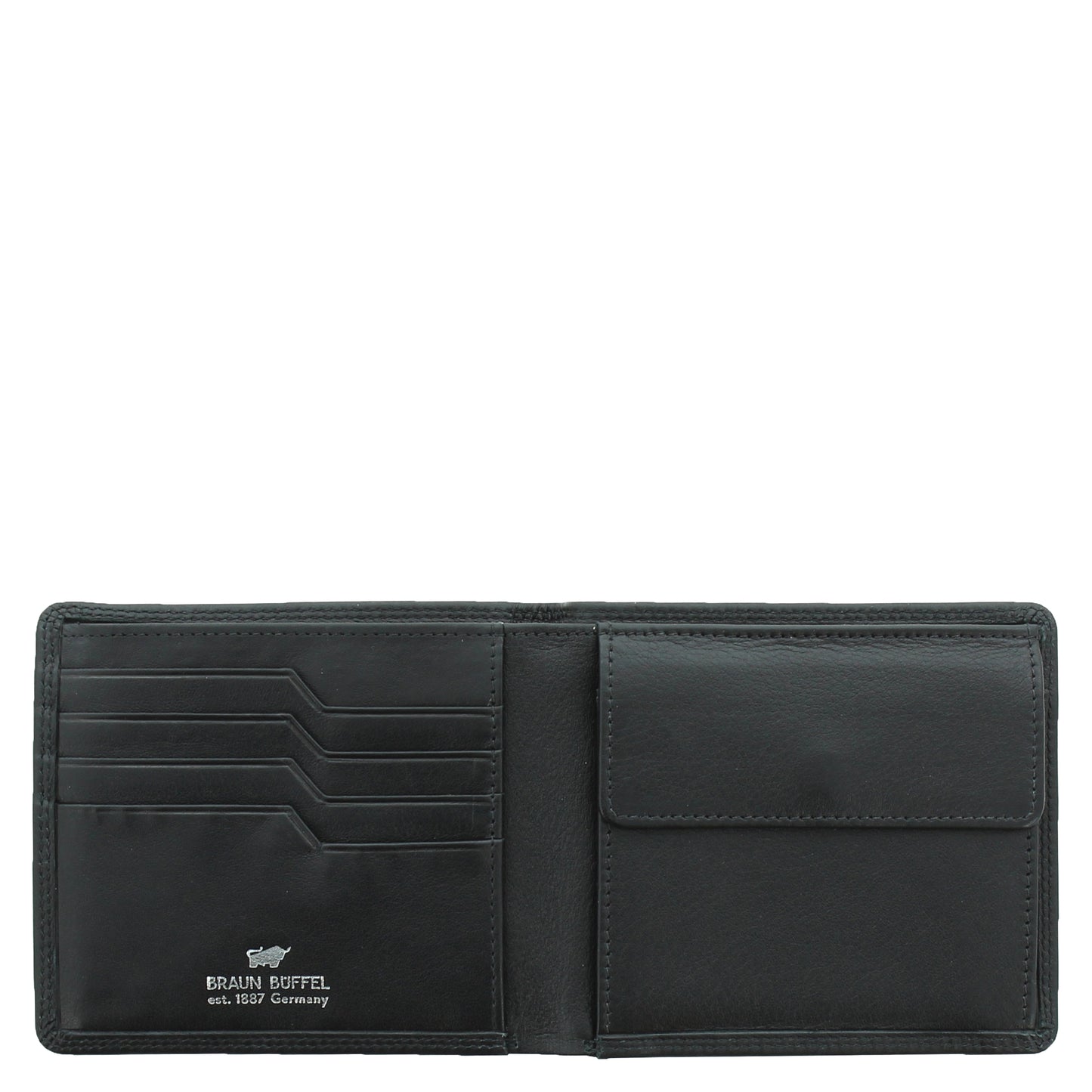 Golf Secure Geldbörse 4+3Cs Schwarz schwarz in schwarz