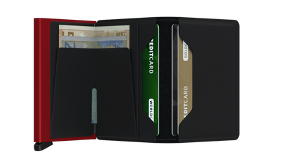 Slimwallet Black & Red