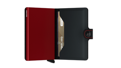 Miniwallet Black & Red