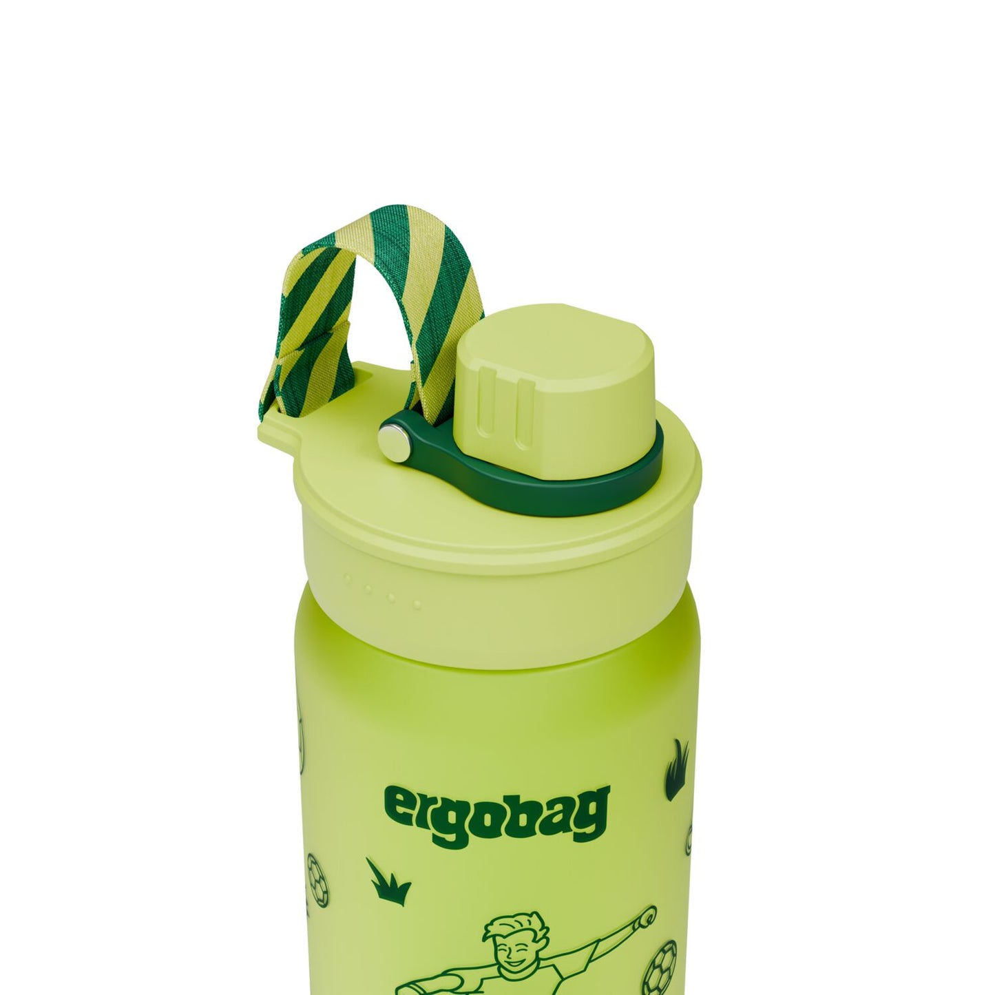 Trinkflasche Fußball
