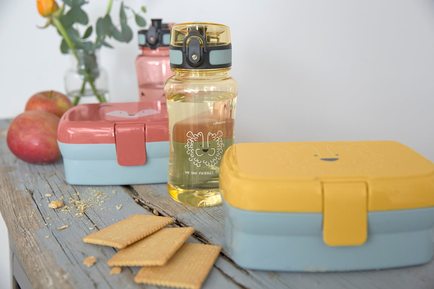 Lunch Set Tiny Drivers Excavator (Lunchbox + Drinking Bottle)