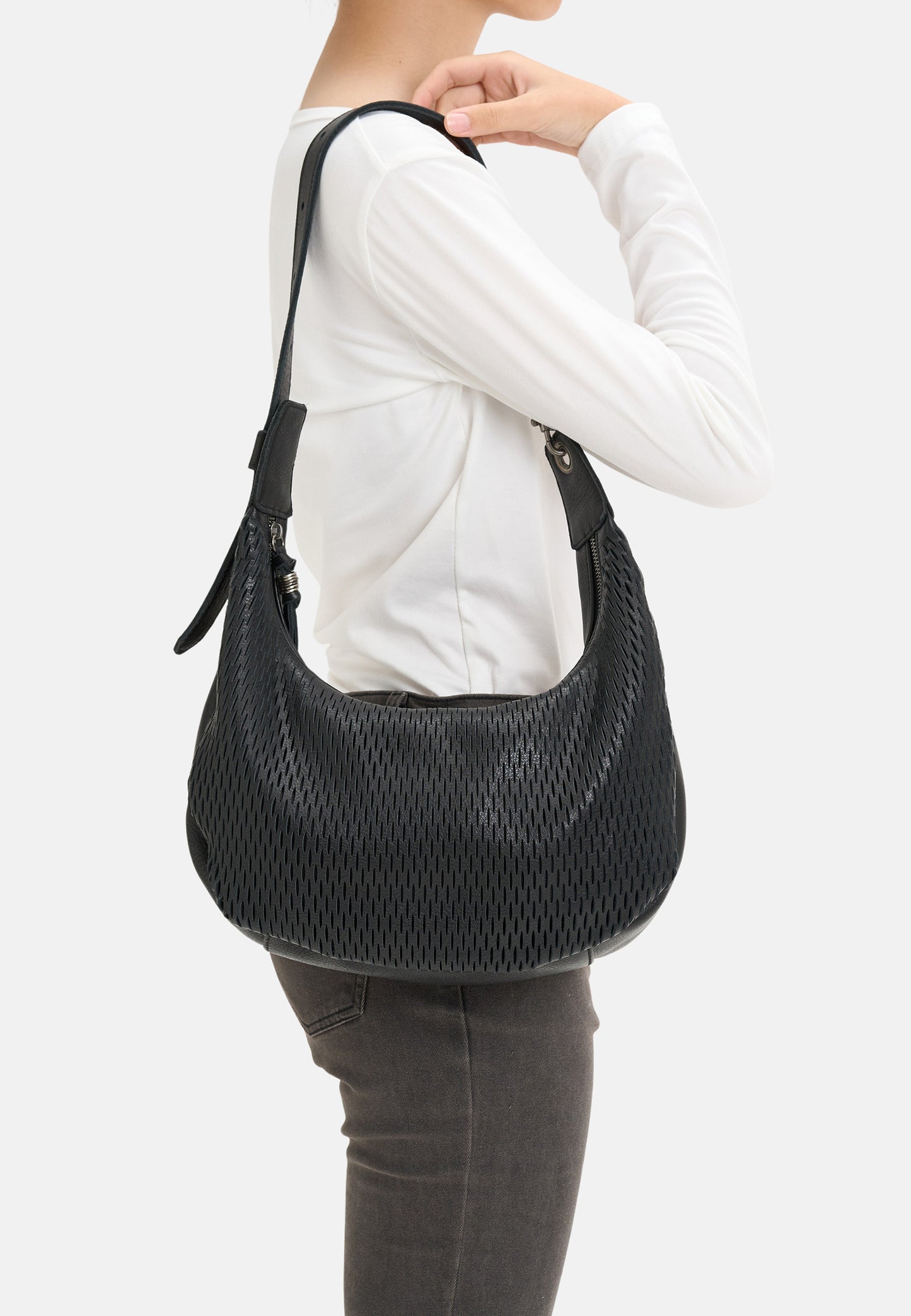 Soft Cut Round Crossbag Muddy Khaki Brown