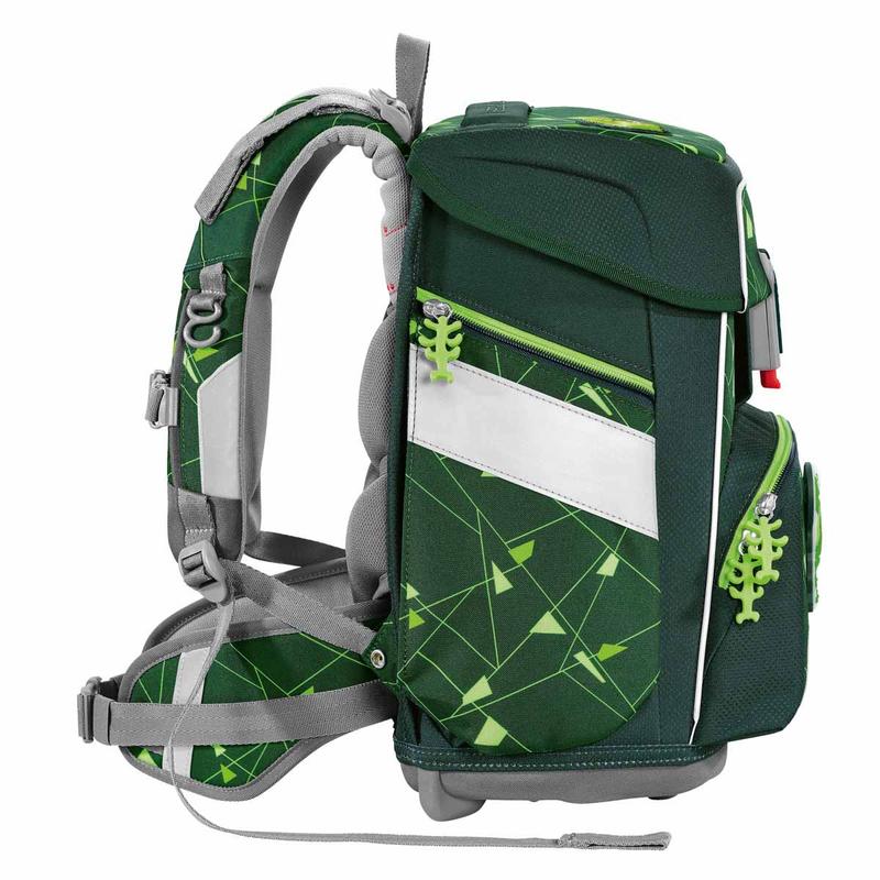 Space Shine Schulranzen-Set Dino Night Tyro