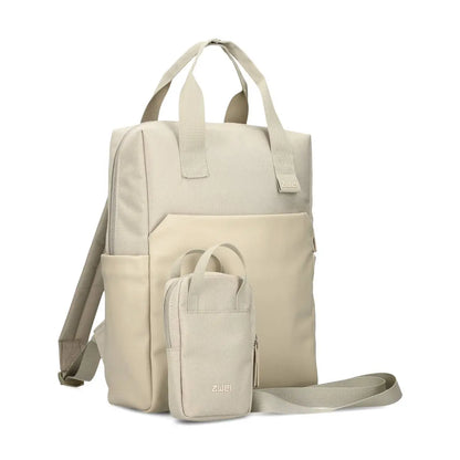 Lou Rucksack Nubuk-Linen