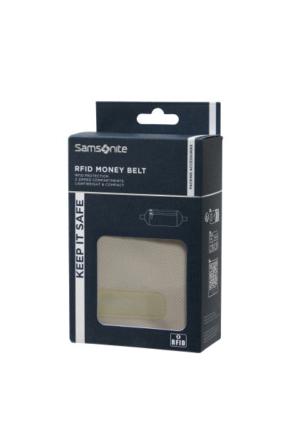 Rfid Money Belt eclipse grey