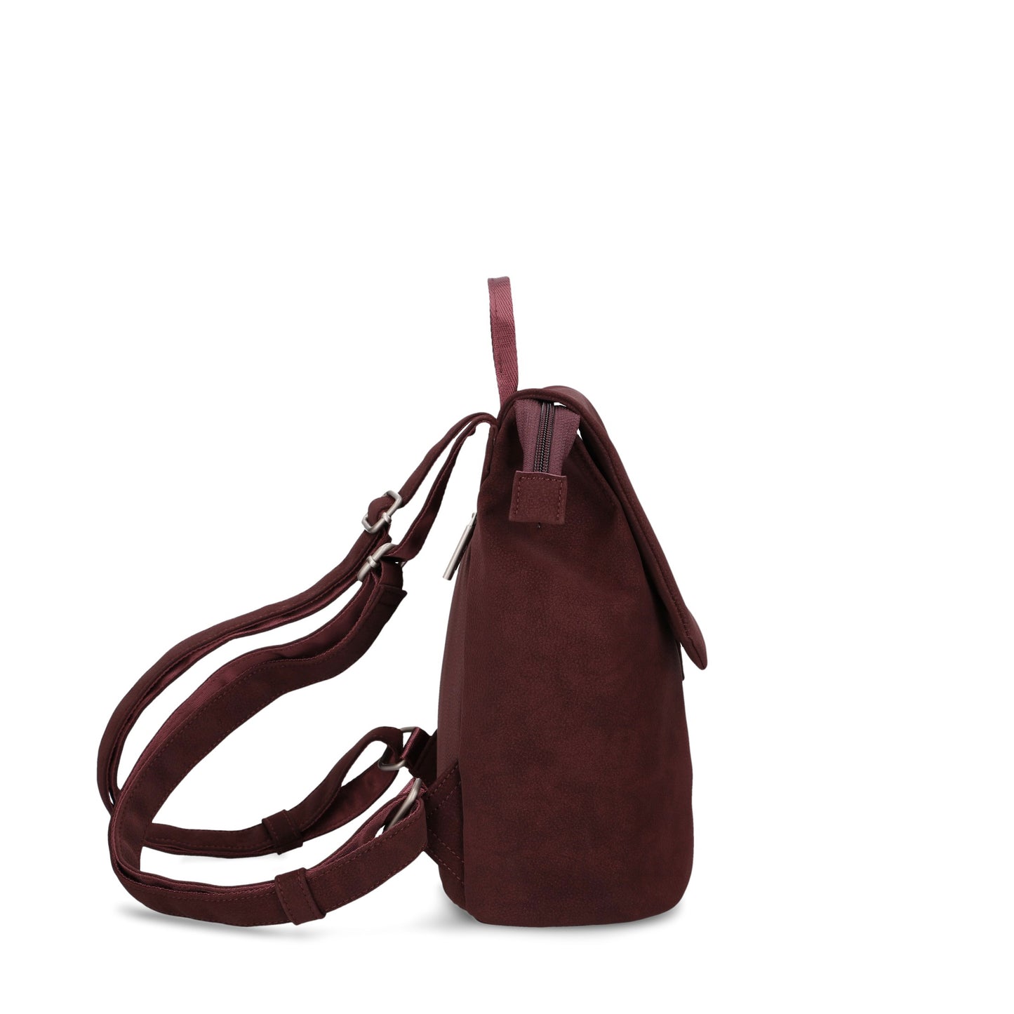 Mademoiselle.m Rucksack Mr8 Nubuk-Bordeaux