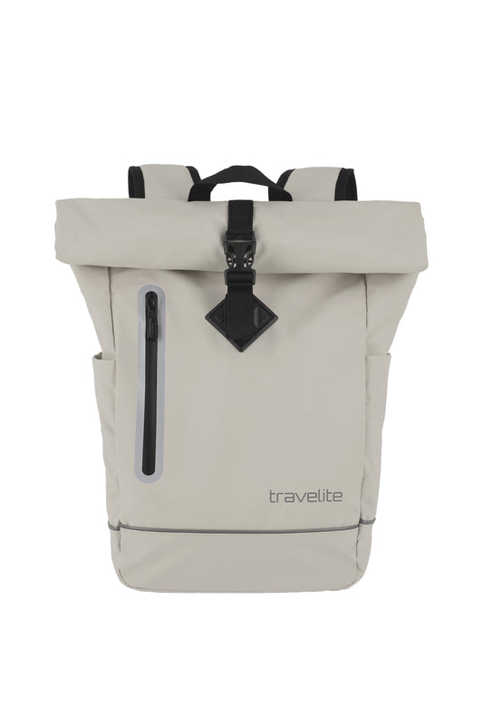 Basics Roll-Up Rucksack Plane, Weiss