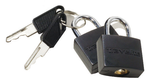 Accessoires Kofferschlösser, Schwarz