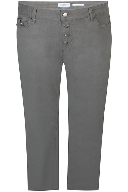 Zh-Stomp 122-Stomp Fit Pants Washed Stone green