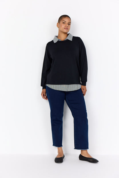 Wa-Sabina 63 Sweatshirt BLACK COMBI