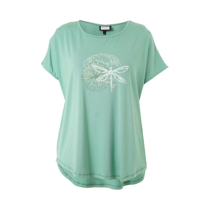 Ggitte T-Shirt With Print Green
