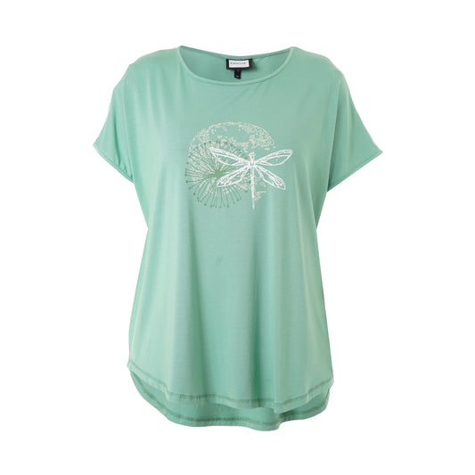 Ggitte T-Shirt With Print Green