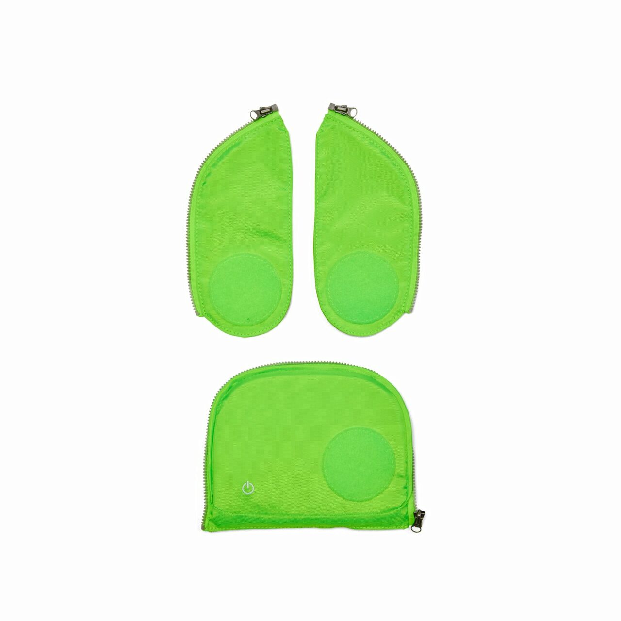 Fluo Led Zip Set Grün in grün