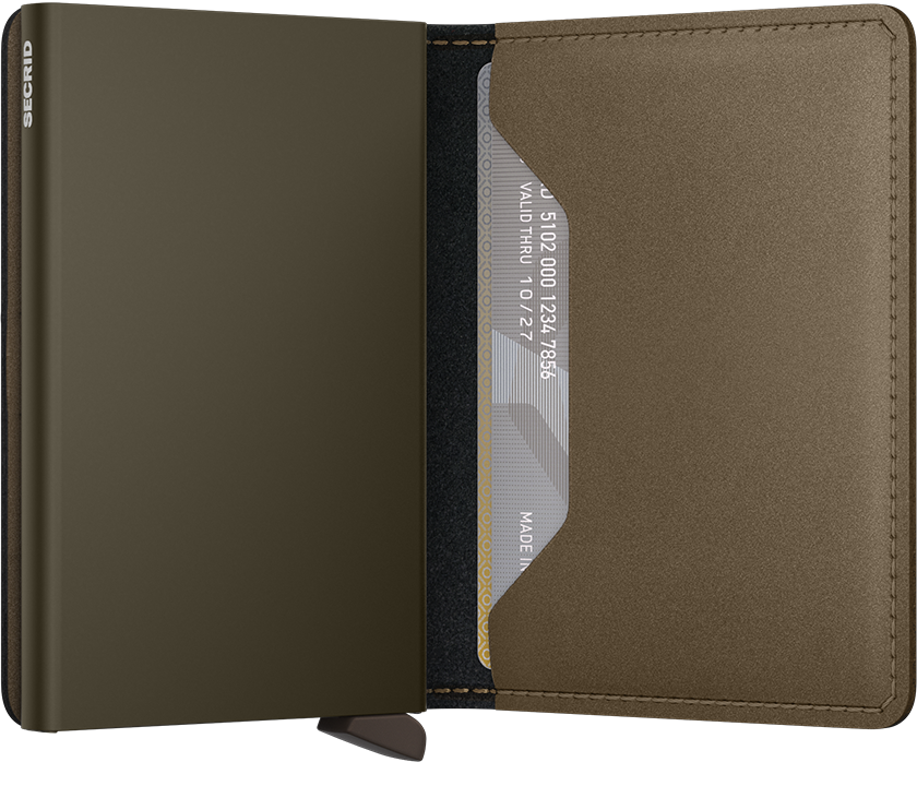 Slimwallet Satin Bronze