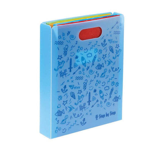 Heftbox Mit Tragegriff Blau