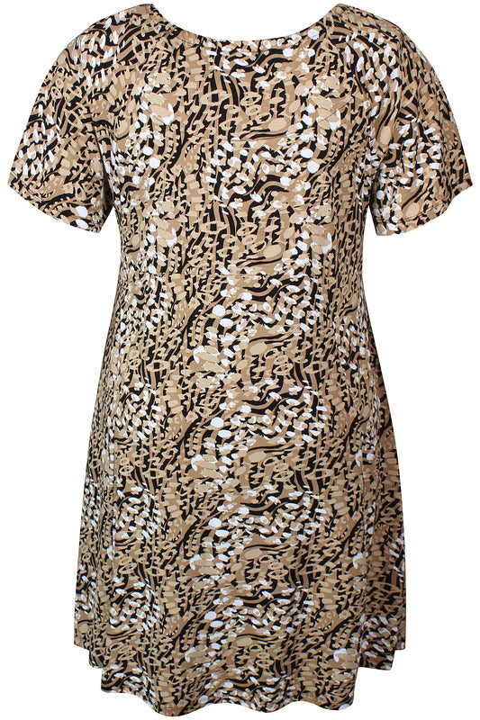 Fien 726-Dress S/S Sand