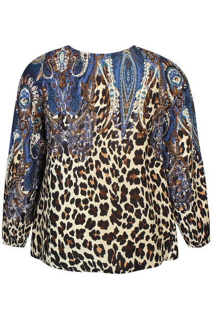 Zh-Siff 1049-Blouse L/S True Blue