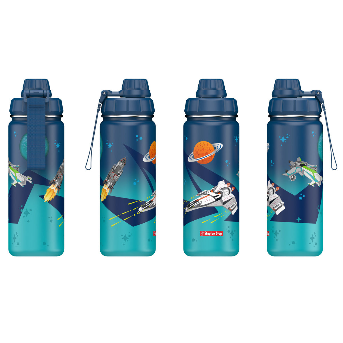 Isolierte Edelstahl-Trinkflasche Starship