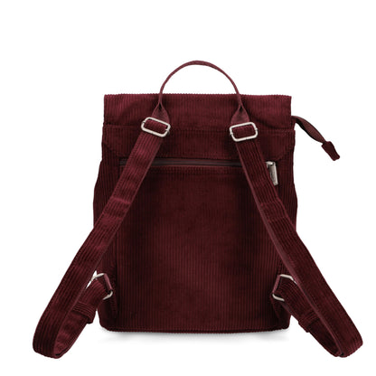 Mademoiselle.m Rucksack Mr8 Cord-Bordeaux