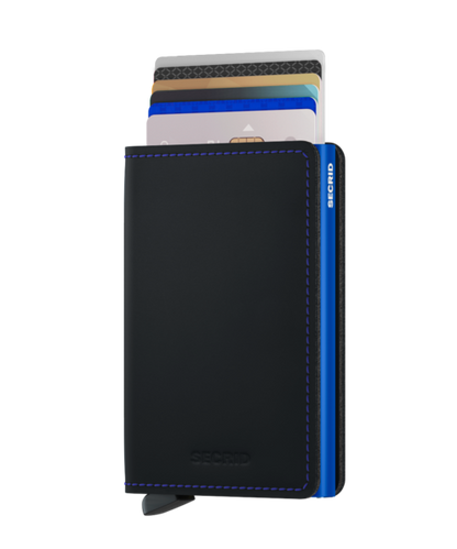 Slimwallet Black & Blue