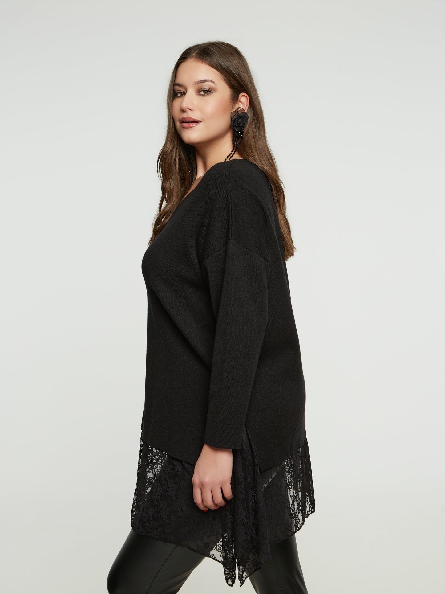 Knit Jumper RED WINE