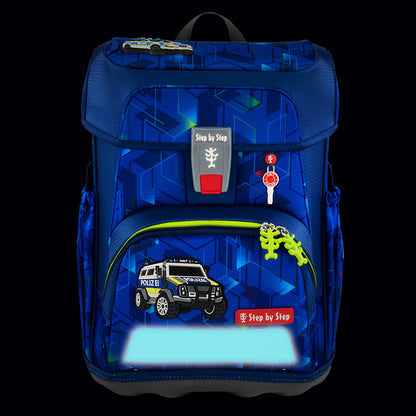Schulranzen-Set Police Truck Charly,