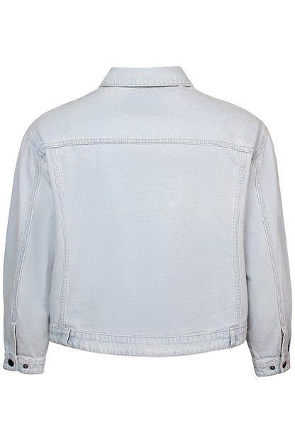 Holi 776-Jacket L/S Light Blue Glitter