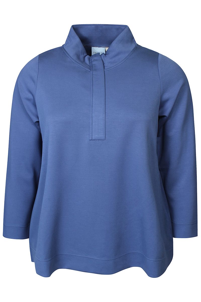 Zh-Mya 1033-Pullover L/S True Blue