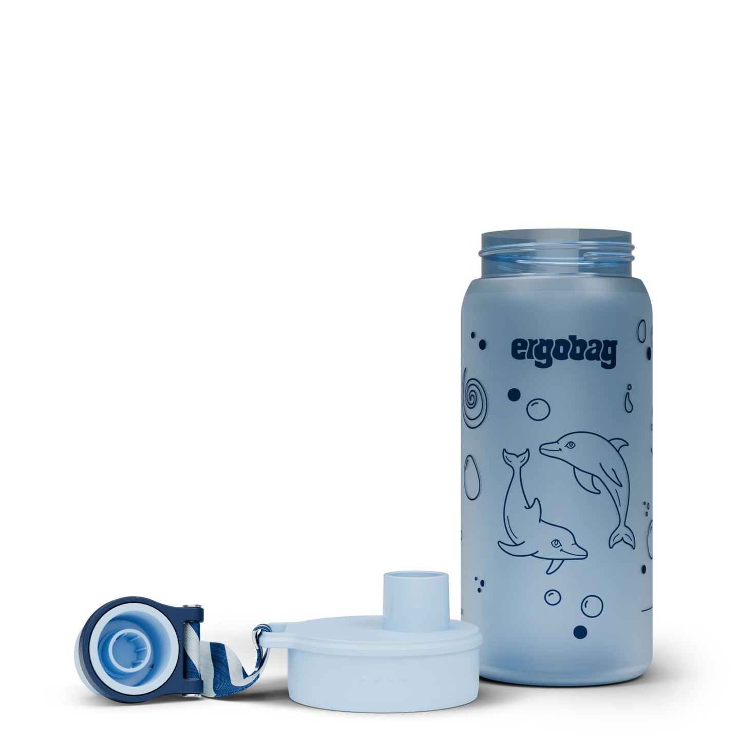 Trinkflasche Delfin