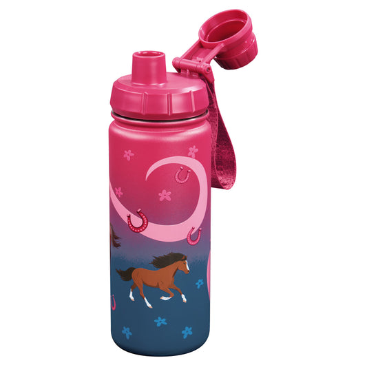 Isolierte Edelstahl-Trinkflasche Wild Horse